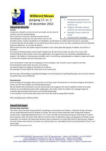 Willibrord Nieuws nr 5 19 december 2012.pdf - Nldata