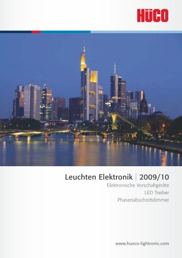 Leuchten Elektronik | 2009/10 - LTG Licht Technischer Großhandel ...