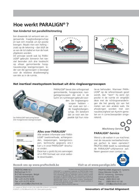 PARALIGN® Service