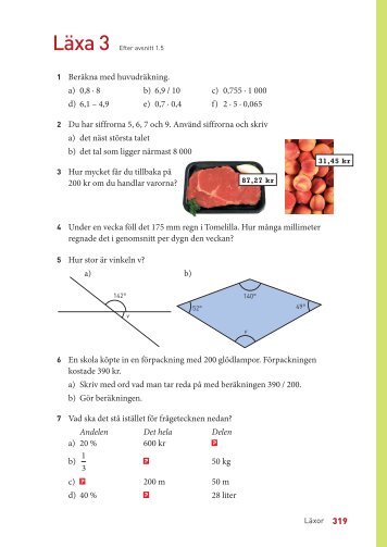 Läxa 03.pdf - Matematikboken XYZ