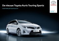 Brochure Auris Touring Sports - Van Dorst