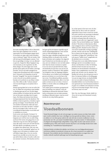 Nieuwsbrief 2009 - Stichting Roemeense Kinderhulp