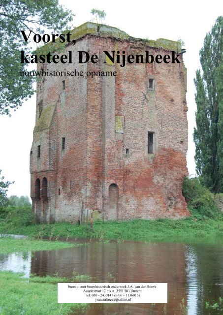 Voorst, Nijenbeek - Ruïne De Nijenbeek