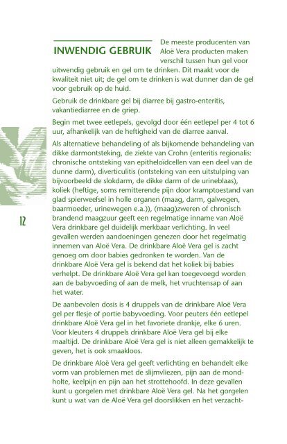 aloë boek - Ecolife aloe vera