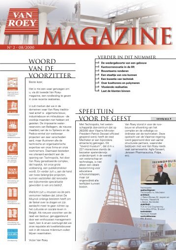 augustus 2000 - Groep Van Roey