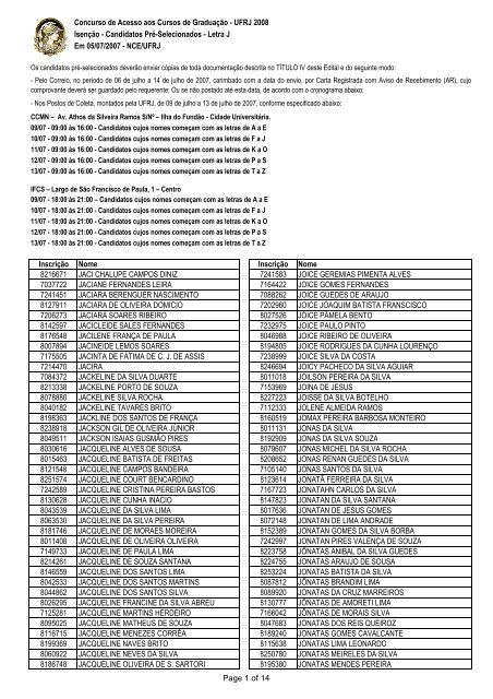 Candidatos que devem enviar documentos - Letra J - Terra