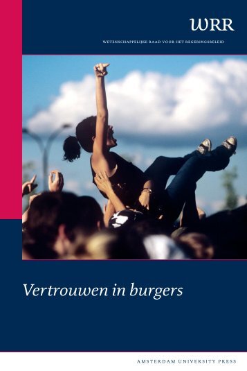 rapport 'Vertrouwen in burgers' - Wetenschappelijke Raad voor het ...