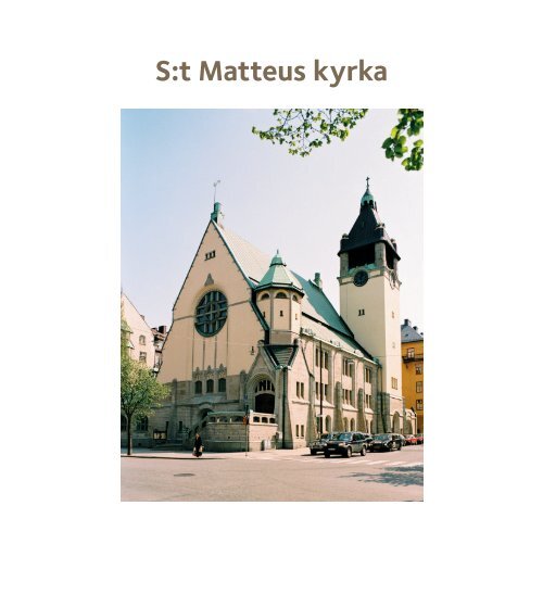 S:t Matteus kyrka - Svenska kyrkan