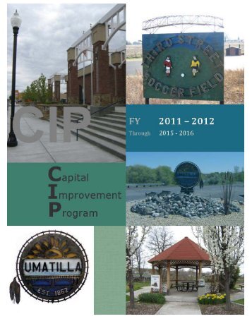 Capital Improvement Plan (draft) - City of Umatilla