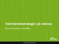 Presentation - Region Värmland