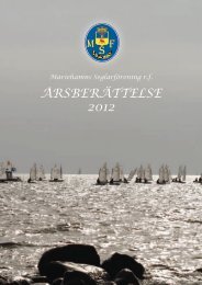 ÅRSBERÄTTELSE 2012 - Mariehamns Seglarförening