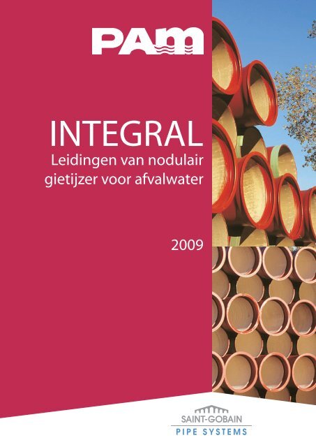 Integral, leidingen van nodulair gietijzer voor afvalwater