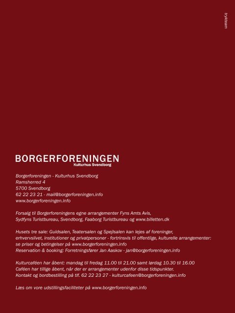 PROGRAM 2011 - Borgerforeningen