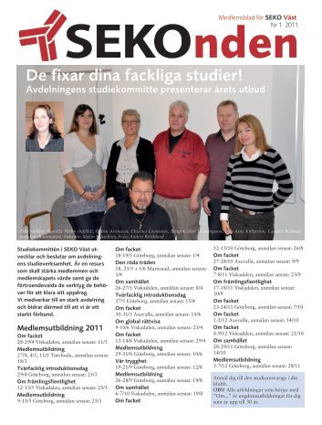 SEKOnden nr 1 2011 - Välkommen till SEKO Klubb 630