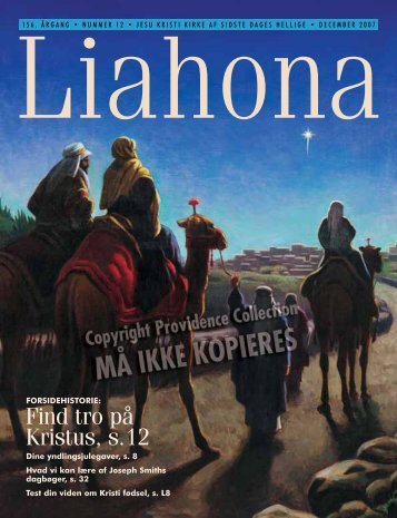 December 2007 Liahona - Jesu Kristi Kirke af Sidste Dages Hellige