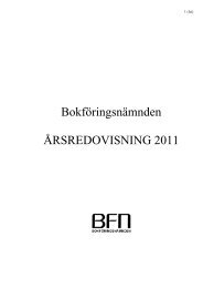 Årsredovisning 2011 - Bokföringsnämnden