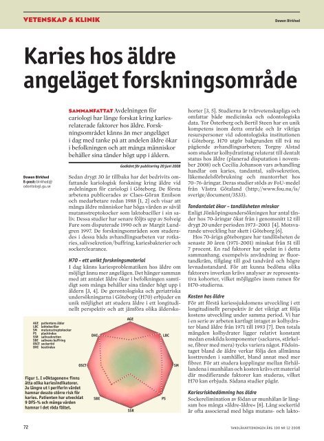 muntorrhet hos äldre muntorrhet hos äldre