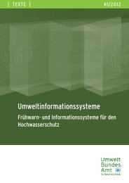 Umweltinformationssysteme - Frühwarn- und ... - Pop-dioxindb.de