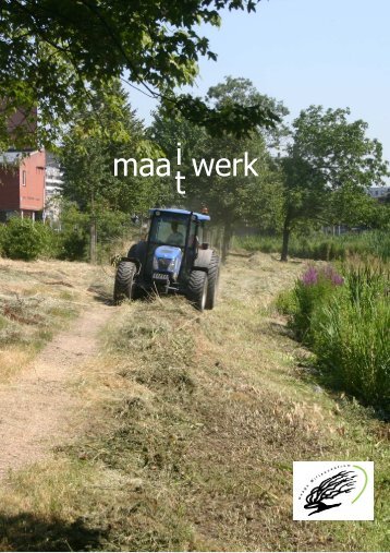 MAAIWERK MAATWERK hoofddocument.pdf - Haags Milieucentrum