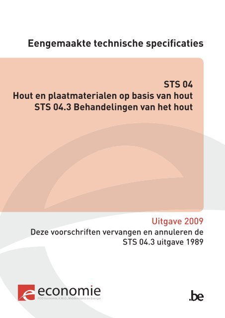 Behandelingen van het hout - TCHN