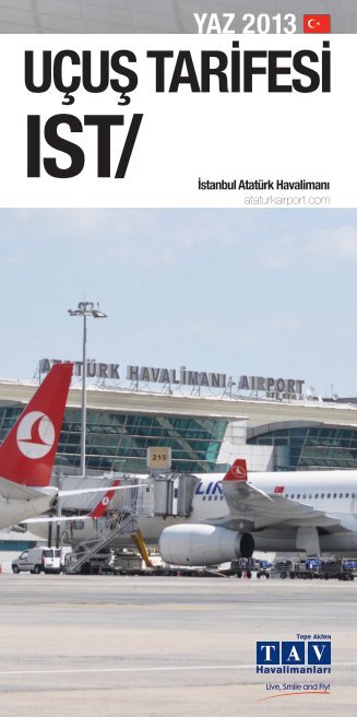 UÇUŞ TARİFESİ - TAV Ataturk International Airport