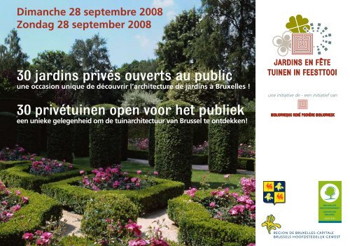 30 jardins privés ouverts au public 30 privétuinen open voor ... - IBGE