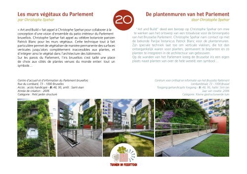 30 jardins privés ouverts au public 30 privétuinen open voor ... - IBGE