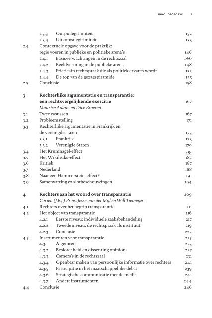 Speelruimte voor transparantere rechtspraak - Wetenschappelijke ...