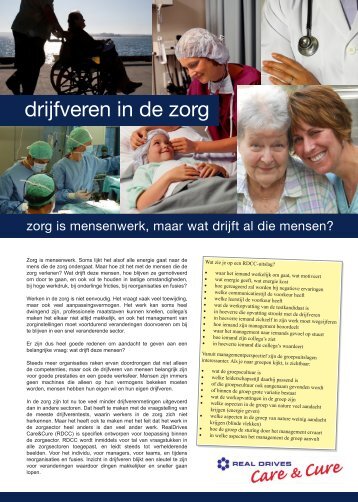 Download folder Drijfverenmethodiek - In voor zorg!