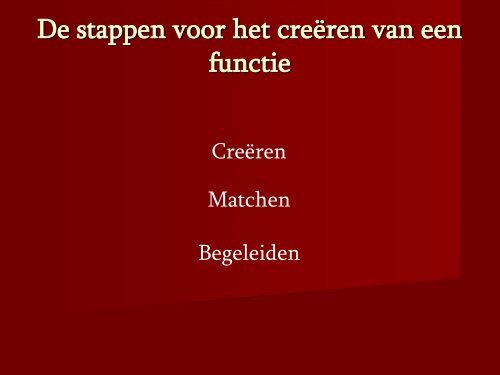 Presentatie van Mind at Work Wie zijn de sprekers? Gerard Smids ...