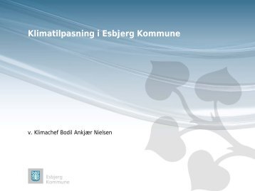 Bodil Ankjær Nielsen, Esbjerg Kommune - Klimatilpasning