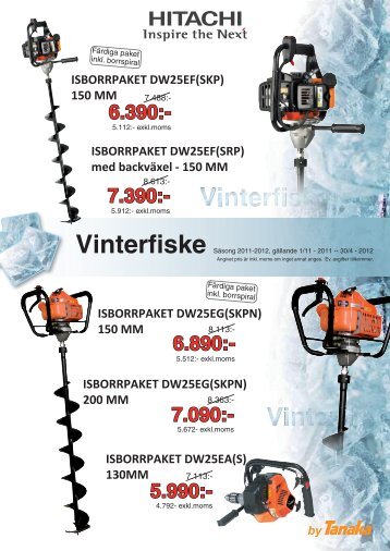 isborrpaket dw25eg(skpn) - Hitachi Power Tools Finland Oy