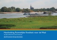 Handreiking Ruimtelijke Kwaliteit voor de Waal - Ruimte voor de Rivier