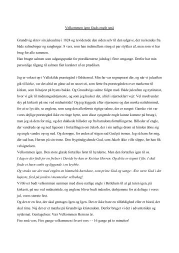 Velkommen igen - Grundtvig