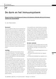 De darm en het immuunsysteem 17