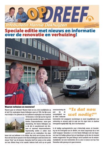 Speciale editie met nieuws en informatie over de renovatie en ...