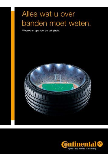 Alles wat u over banden moet weten. - Continental