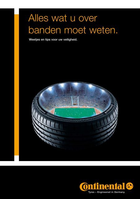 Alles wat u over banden moet weten. - Continental