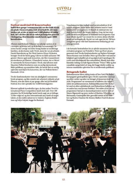 Årsrapport 2008 - Tivoli