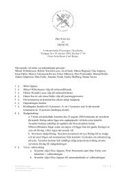 18 november, årsmöte - Utrikespolitiska Föreningen Stockholm