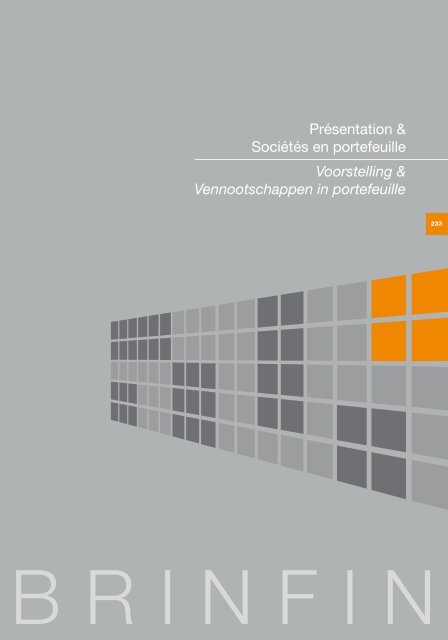 Télécharger le rapport d'activités - SRIB