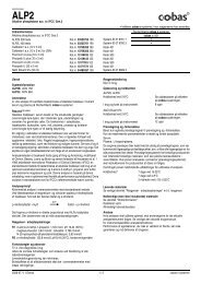 Pakkeinsert fra Roche for ALP2