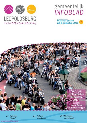 INFOBLAD - Leopoldsburg