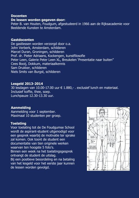 Download brochure 2013 – 2014 - De Foudgumse School