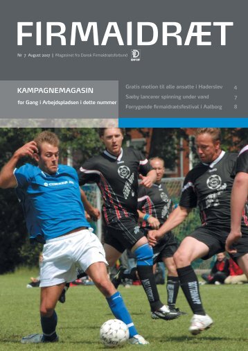KAMPAGNEMAGASIN - Dansk Firmaidrætsforbund