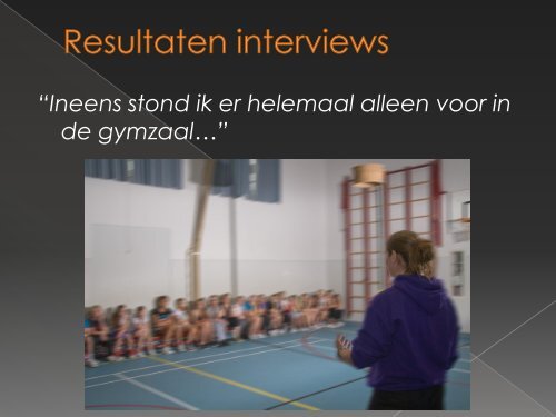 De kloof die een startende vakleerkracht bewegingsonderwijs ...