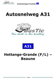 Autosnelweg A31 - Bustic.nl