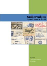 Suikerzakjes: een reis terug in de tijd - Voortschrijdende Inzichten