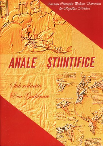 2006 vol VII - Asociaţia Chirurgilor Pediatri RM