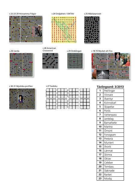 Lösningar (PDF) - Krysset